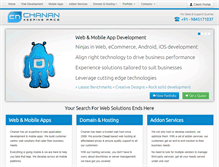 Tablet Screenshot of chanantechnologies.com